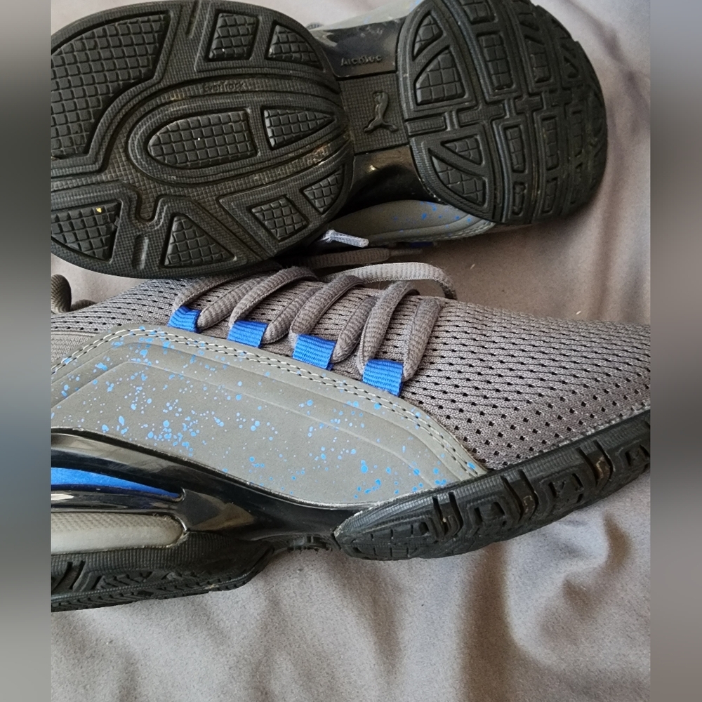 Puma Kids Sneakers - Gray and Blue - Picture 9 of 15